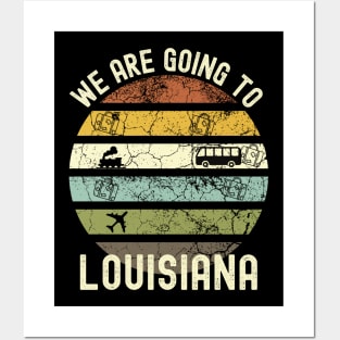 We Are Going To Louisiana, Family Trip To Louisiana, Road Trip to Louisiana, Holiday Trip to Louisiana, Family Reunion in Louisiana, Posters and Art